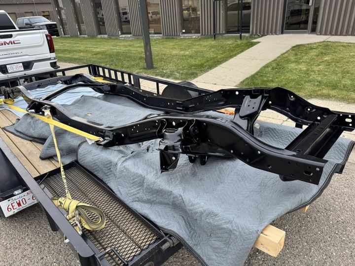 Automotive Restoration blasting in Medicine Hat