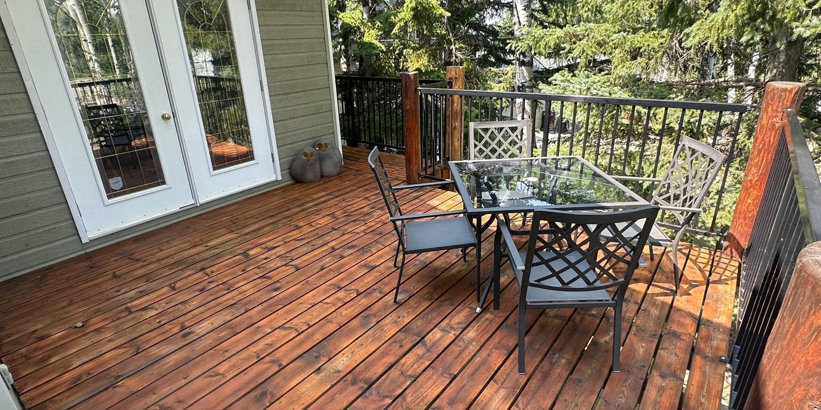 Deck restored back to fresh grain