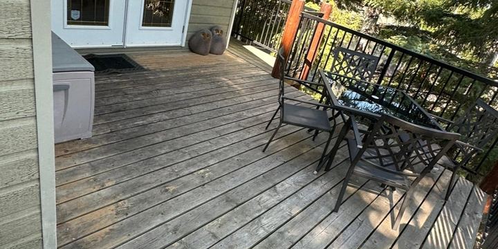 Deck restored back to fresh grain