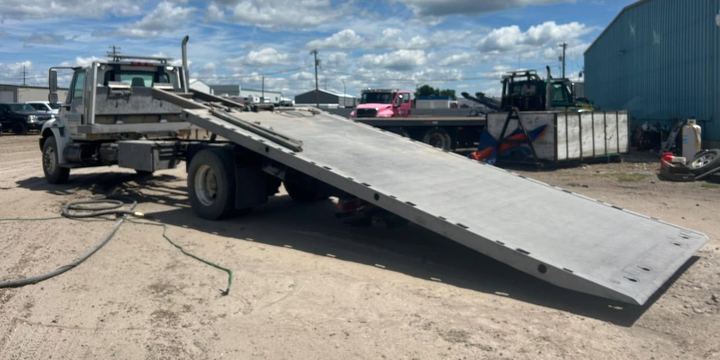 Tow deck, prepared surface