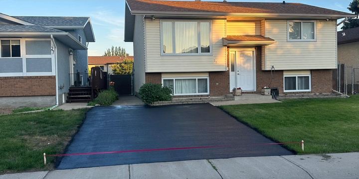 Residential driveway, sealed